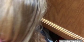 Amateur gf doesnt like his cum on face but he doesnt care