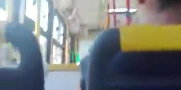 Cock Flash On Bus