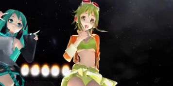 [3D MMD Giantess] Giantess Miku & Gumi's Matryoshka Dance HQ (Rare) by Neva