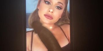 Ariana Grande Cum Tribute #2