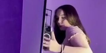 Cutie Mia Teasing in front Mirror (Mathangi Arulpragasam)