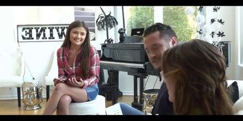 Adrie Rae is a Hot Nanny willing to do anything to keep her Job