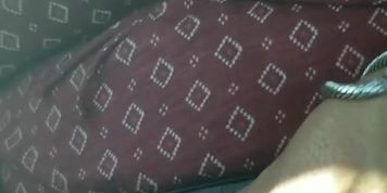 Car orgasm in public mmmmmm