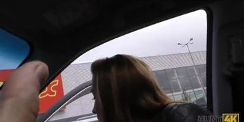 HUNT4K. Chick with perfect ass and tits gets paid for sex