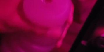 giving pleasure to myself, moaning while masturbating