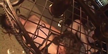 Husband fucks wife roughly on the kitchen table