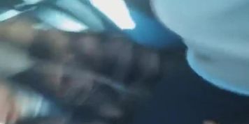 Homeless redhead sucks cock for cash