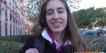 Dirty but amateur teenage girl receives a hot fuck from her experienced friend