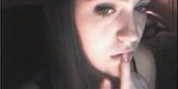 Cute girl chatting and showing her boobs on webcam - hothornycamgirls.com