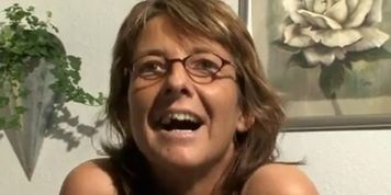 Big tit granny solo