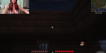 Hot Fucking With Busty Sweetie Fox After Playing Minecraft (Sweetie_Fox)
