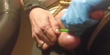 Big Smooth Dick Slo-Mo Cumshot