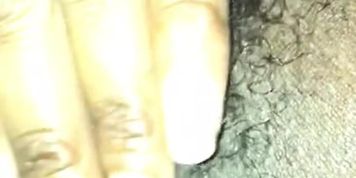 Playing with my hairy wet pussy