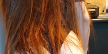 beautiful schoolgirl shows her tight pussy 5