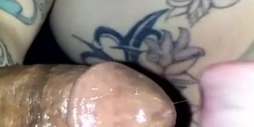 Wet POV Blowjob From Tattooed BBW Freak UP CLOSE!