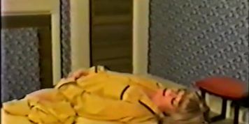 Slender Blonde Brit caned - vintage