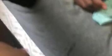 CoCo_Ebony wasn&rsquo;t pleased by fat ass so she made herself squirt 
