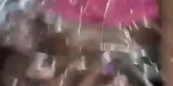 Real Ebony girlfriend sucks BWC