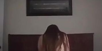 White girl riding BBC