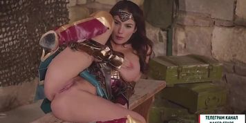 Wonder woman porn (Anissa Kate, Gal Gadot)