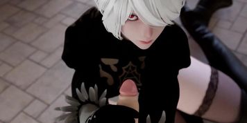 Nier Automata - Hot Yorha 2B - Part 17