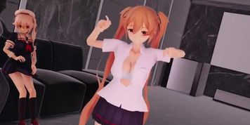 MMD striptease