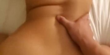 Fit Asian girl with fat ass in hotel