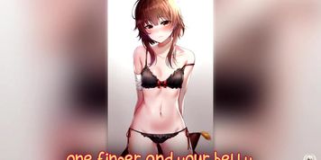 Megumin Jerk Off To The Beat Challenge