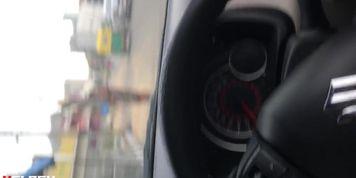 Desi Car flash - Some random house maid