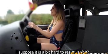 Slutty cabbie Carmel Anderson rides BBC for some extra cash (Antonio Black, Into My)