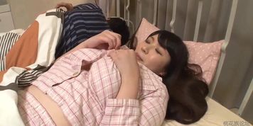 Lonely Japanese wife masturbates