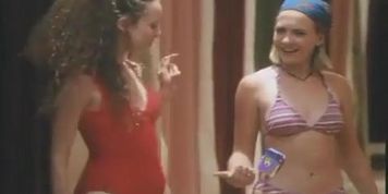 Michelle Beaudoin Bikini Scene  in Sabrina, The Teenage Witch