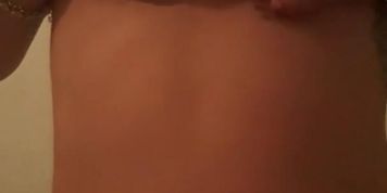 Getting Horny Playing With My Big Boobs & Sexy Rough Nipples 