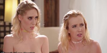 stepmother DP'd by Naughty Squirting stepdaughters! (Sarah Vandella)