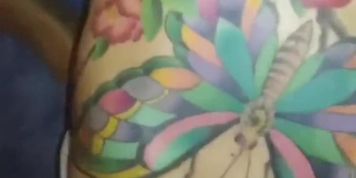 White slut loves black dick ran a train on her with her bf 