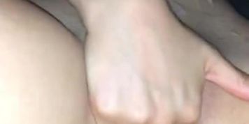 Party Slut Covered In Cum Fingers Herself To Orgasm