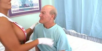 HOT busty nurse Madison Ivy rough-sex by hospital doctor (James Deen)