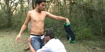 RAW  PAPI - James and Caike enjoys bareback Anal Fuck on Camp Trip