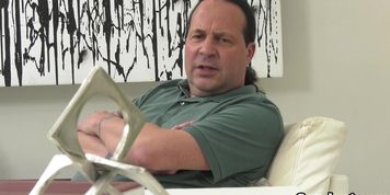 Patient Eric John with foot fetish fucked TS Lena Moon