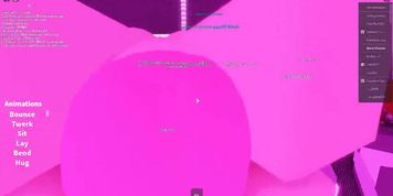 Bitches get down in a Roblox Strip Club
