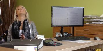 LOAN4K Amazing charmers figure makes the bank worker horny and rough (Katy Rose)