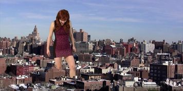 Giantess - the world up my cunt
