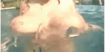 busty Underwater - video 1