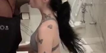 Auhneesh Nicole Bathroom Sex Tape Video Leaked (Nicoline Yiki)
