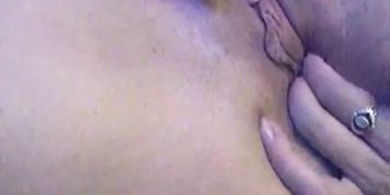 Heather puts a finger in her box, but it feels better with two in the ass