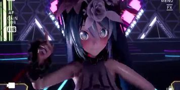 MMD Hi-fi Raver Sour Miku Panties showcase (Submitted by quyopk95)