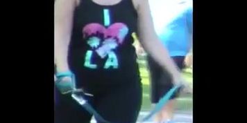 Blonde Pawg Spandex Whooty