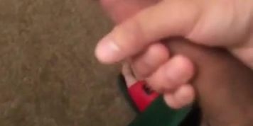 Cumming rough after growing so thick