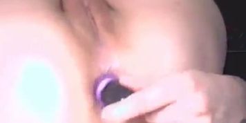 PT. 3 OF ME PLAYING W/ MY OILED UP ASS AND PUSSY-FOR MY BF.