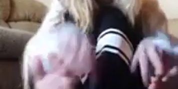 Blonde Teen Live Feet 3